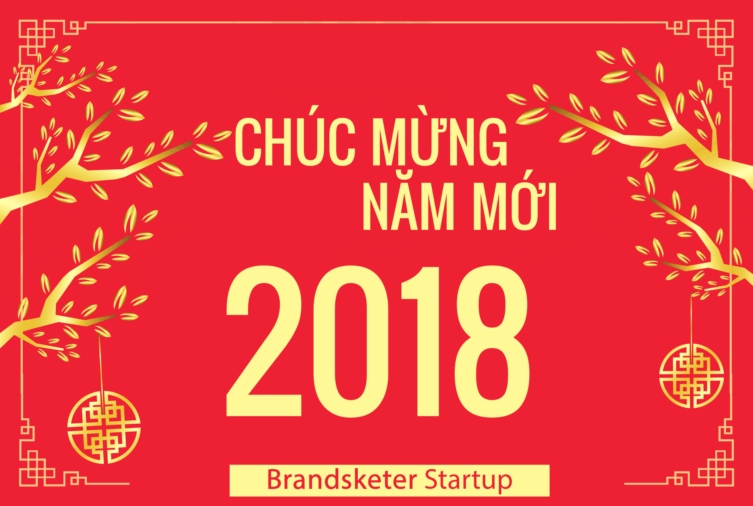  Chúc mừng năm mới Mậu Tuất 2018 