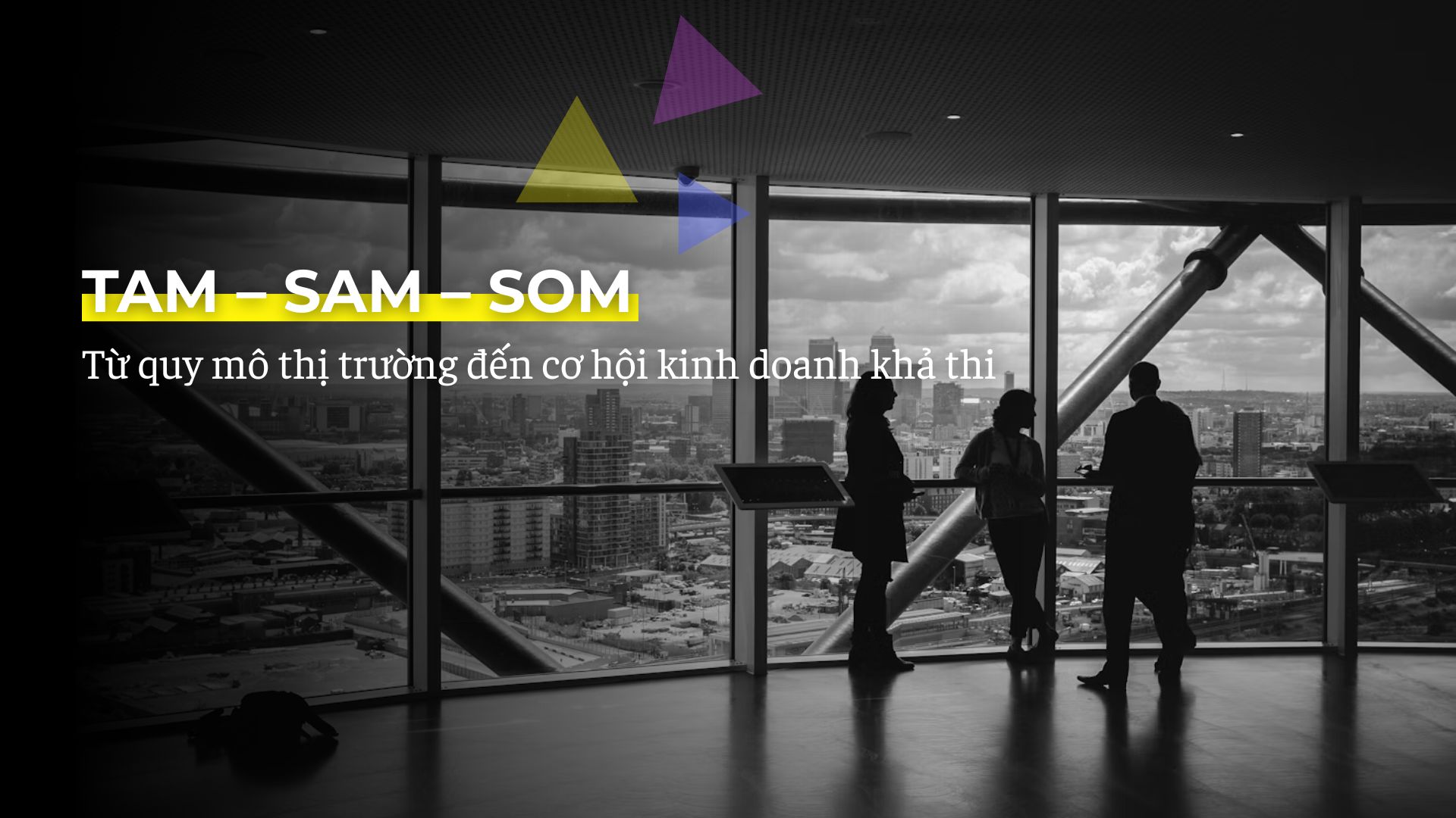 Phân tích TAM – SAM – SOM: Từ quy mô thị trường đến cơ hội kinh doanh khả thi