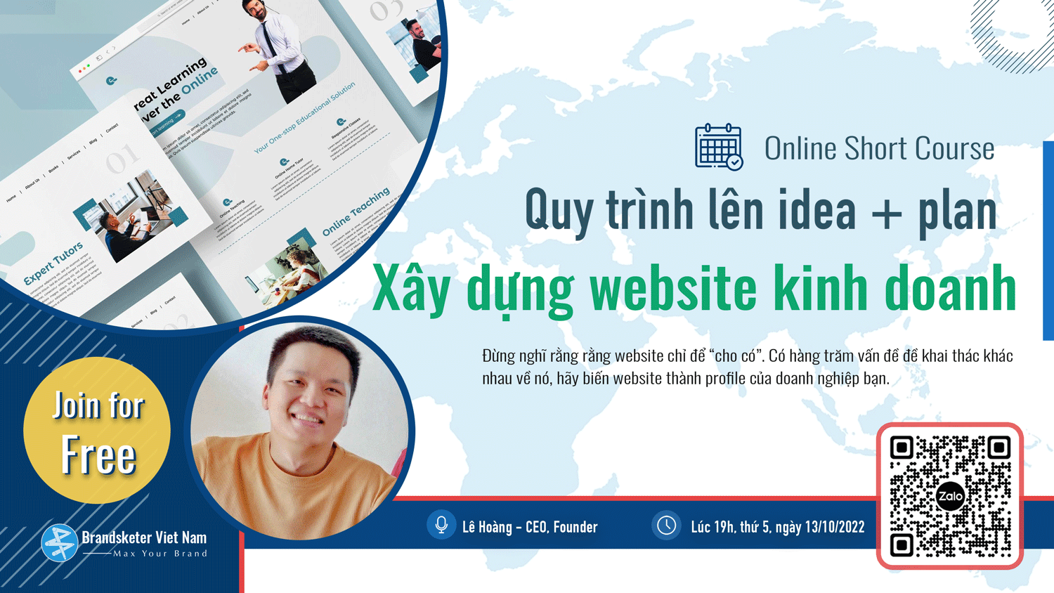 Quy trình lên ý tưởng và kế hoạch để xây dựng 1 website kinh doanh hoàn chỉnh