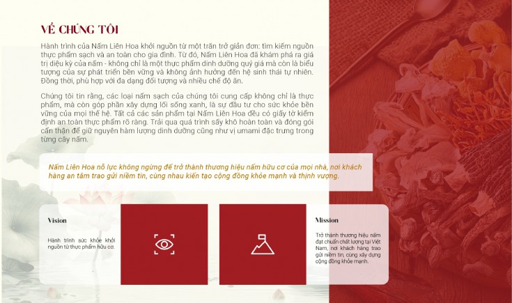 Chiến lược Marketing tổng thể cho Nấm Liên Hoa