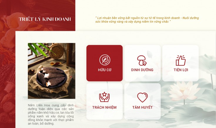 Chiến lược Marketing tổng thể cho Nấm Liên Hoa