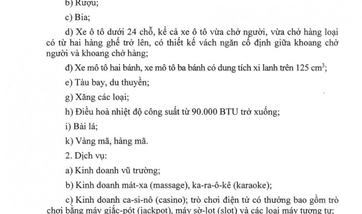  Chính thức giảm 2% thuế giá trị gia tăng từ ngày 1/7/2023                         