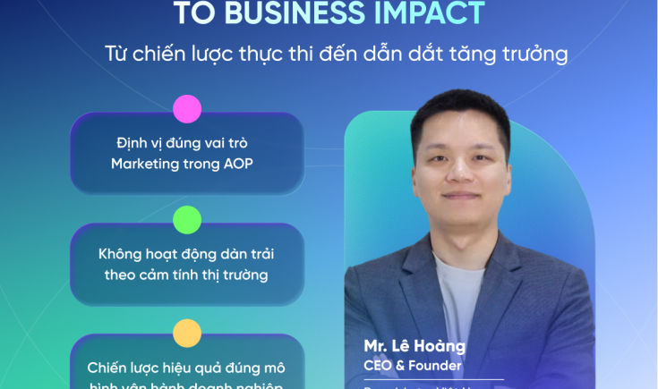 From Marketing Strategy to Business Impact – Từ chiến lược thực thi đến dẫn dắt tăng trưởng
