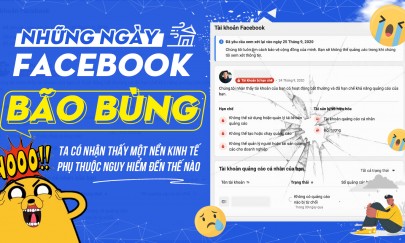 Những ngày Facebook BÃO BÙNG, ta có nhận thấy một nền kinh tế phụ thuộc nguy hiểm đến thế nào     