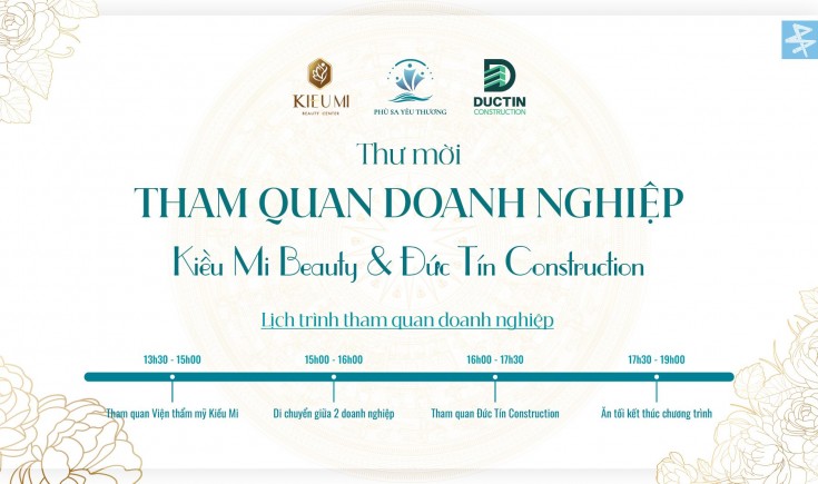 Tham quan doanh nghiệp Kieu Mi Beauty & Duc Tin Construction