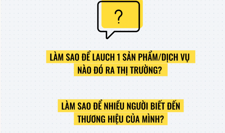 Toàn bộ quy trình 5 bước từ Marketing đến truyền thông khi launch 1 brand bất kỳ ra thị trường.