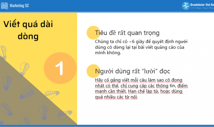  Xem lại: Short Course - Hướng dẫn viết content Facebook Ads ai cũng có thể làm được                                  